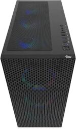 Компьютер IRU Tactio 510B7GP TWR i5 14400F (2.5) 32Gb SSD1Tb RTX5060TI 8Gb FreeDOS GbitEth 650W черный (RUS) (2146237) 8