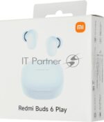 Наушники TWS Xiaomi Redmi Buds 6 Play синий, внутриканальные, Bluetooth, быстрая зарядка, до 7 ч 1