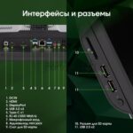 Моноблок Digma Pro Vision 23.8" Full HD Ryzen 3 5425U (2.7) 8Gb SSD 256Gb RGr CR Windows 11 Pro Eth WiFi BT 90W клавиатура мышь Cam черный 1920x1080 16