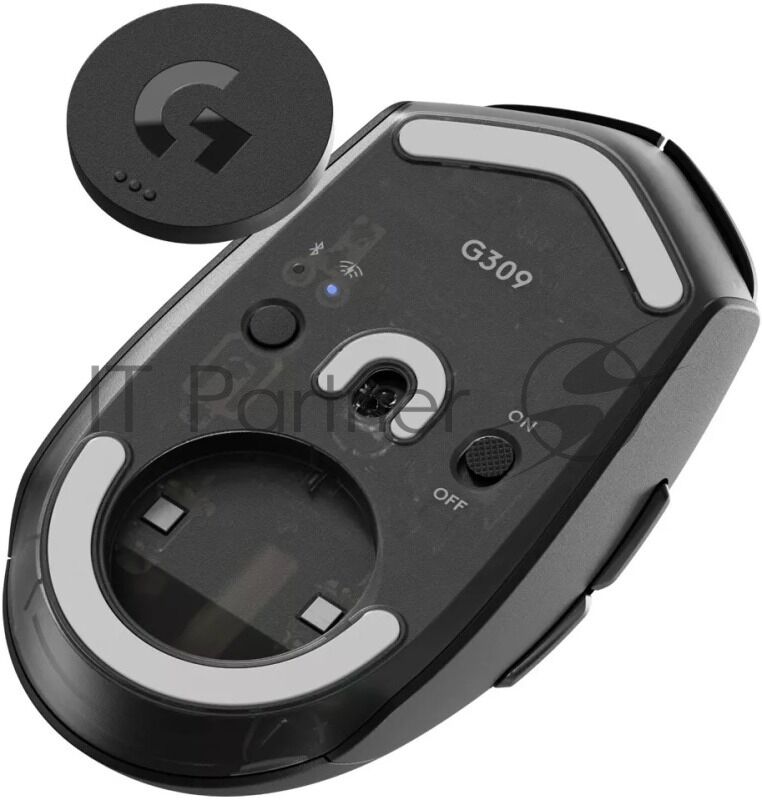 Мышь беспроводная Logitech G309 Lightspeed черный, 25600 dpi, радиоканал, Bluetooth, USB, кнопки - 6 1