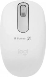 Мышь беспроводная Logitech M196 белый, 1000 dpi, Bluetooth, кнопки - 3 4