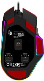 Мышь проводная A4Tech Bloody W95 Max Sports красный/черный оптическая (12000dpi) USB (10but) 2