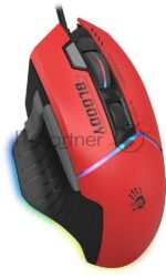 Мышь проводная A4Tech Bloody W95 Max Sports красный/черный оптическая (12000dpi) USB (10but) 3