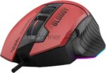 Мышь проводная A4Tech Bloody W95 Max Sports красный/черный оптическая (12000dpi) USB (10but) 7