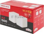 Бесшовный Mesh роутер Mercusys Halo H60X(2-pack) AX1500 10/100/1000BASE-TX белый (упак.:2шт) 7