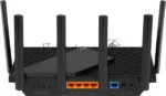 Роутер TP-Link Archer AX73 AX5400 Dual Band Wireless Gigabit Router, 1.5 GHz Tri-Core CPU, 1 GE WAN + 4 GE LAN ports, 1× USB 3.0 Port, support 1024-QAM, OFDMA, MU-MIMO, Airtime Fairness, Beamforming, 160MHz Channel Width, come with HomeShieldTM, support Russia PPTP/L2TP/PPPoE 17
