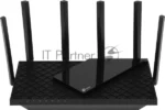 Роутер TP-Link Archer AX73 AX5400 Dual Band Wireless Gigabit Router, 1.5 GHz Tri-Core CPU, 1 GE WAN + 4 GE LAN ports, 1× USB 3.0 Port, support 1024-QAM, OFDMA, MU-MIMO, Airtime Fairness, Beamforming, 160MHz Channel Width, come with HomeShieldTM, support Russia PPTP/L2TP/PPPoE 19