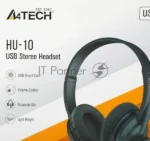 Гарнитура A4Tech HU-10 чёрный, проводная 3
