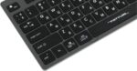 Клавиатура беспроводная A4Tech Fstyler FBX50C, USB, Bluetooth/Радиоканал, серый 10