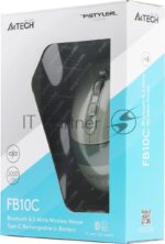 Мышь беспроводная A4Tech Fstyler FB10C зеленый, 2000 dpi, радиоканал, Bluetooth, USB, кнопки - 4 2