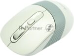 Мышь беспроводная A4Tech Fstyler FB10C зеленый, 2000 dpi, радиоканал, Bluetooth, USB, кнопки - 4 4
