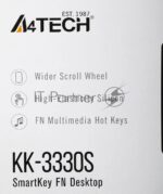 Комплект клавиатура+мышь A4Tech KK-3330S проводной, USB, 1200 DPI, чёрный 3