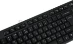 Комплект клавиатура+мышь A4Tech KK-3330S проводной, USB, 1200 DPI, чёрный 13