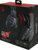 Гарнитура Bloody G575 серый, проводная, подсветка 2