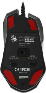 Мышь проводная A4Tech Bloody W60 Max белый, 10000 dpi, USB, кнопки - 10 13