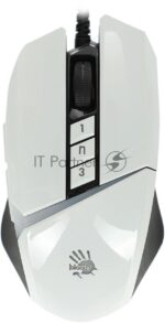 Мышь проводная A4Tech Bloody W60 Max белый, 10000 dpi, USB, кнопки - 10 14