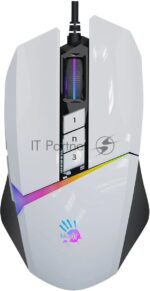 Мышь проводная A4Tech Bloody W60 Max белый, 10000 dpi, USB, кнопки - 10 21