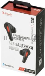 Гарнитура Bloody M70 чёрный-красный, беспроводная, Bluetooth, до 6 ч 3