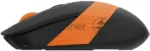 Мышь беспроводная A4Tech Fstyler FG10S черный/оранжевый, 2000 dpi, радиоканал, USB, кнопки - 4 8
