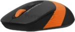 Мышь беспроводная A4Tech Fstyler FG10S черный/оранжевый, 2000 dpi, радиоканал, USB, кнопки - 4 9