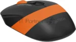 Мышь беспроводная A4Tech Fstyler FG10S черный/оранжевый, 2000 dpi, радиоканал, USB, кнопки - 4 10