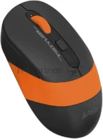Мышь беспроводная A4Tech Fstyler FG10S черный/оранжевый, 2000 dpi, радиоканал, USB, кнопки - 4 11