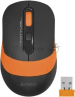 Мышь беспроводная A4Tech Fstyler FG10S черный/оранжевый, 2000 dpi, радиоканал, USB, кнопки - 4 14