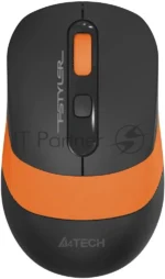 Мышь беспроводная A4Tech Fstyler FG10S черный/оранжевый, 2000 dpi, радиоканал, USB, кнопки - 4 15