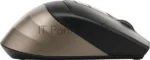 Мышь беспроводная A4Tech Fstyler FG35 золотистый/черный, 2000 dpi, радиоканал, USB, кнопки - 6 6
