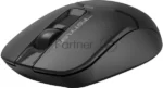 Мышь беспроводная A4Tech Fstyler FG12 черный, 1200 dpi, радиоканал, USB, кнопки - 3 6