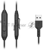 Гарнитура A4Tech Fstyler FH100U белый/черный, проводная 4