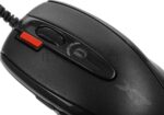 Мышь проводная + коврик A4Tech X-7120 черный, 2000 dpi, USB, кнопки - 7 8
