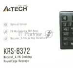 Комплект клавиатура+мышь A4Tech KRS-8372 проводной, USB, 1200 DPI, чёрный 1