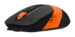 Комплект клавиатура+мышь A4Tech FStyler F1010 проводной, USB, 1600 DPI, чёрный/оранжевый 14