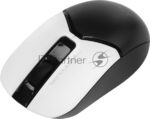Мышь беспроводная A4Tech Fstyler FB12 белый/черный, 1200 dpi, радиоканал, Bluetooth, USB, кнопки - 3 11