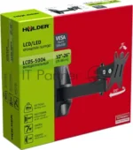 Кронштейн для телевизора Holder LCDS-5004 металлик, 10"-26" макс. 25 кг, настенный, поворот и наклон 2