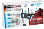 Кронштейн для телевизора Arm Media LCD-415 черный, 24"-55" макс. 35 кг, настенный, поворотно-выдвижной и наклонный 7
