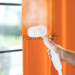 Пароочиститель ручной Kitfort КТ-9109-1 1000Вт белый/фиолетовый 2