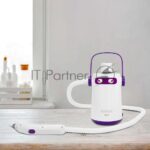 Пароочиститель ручной Kitfort КТ-9109-1 1000Вт белый/фиолетовый 3