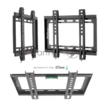 Кронштейн для LED/LCD TV ARM Media STEEL-5 черный, 15"-47", max 35 кг, 0 ст свободы, от стены 20 мм, VESA 200x200 мм 3