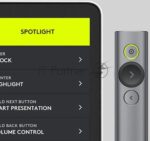 Презентер Logitech Spotlight R-R0011 серый, Bluetooth, кнопки - 3 2