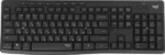 Комплект клавиатура+мышь Logitech MK295 беспроводной, USB, чёрный 13