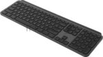 Комплект клавиатура+мышь Logitech MX Keys S Combo беспроводной, USB, 8000 DPI, серый 26
