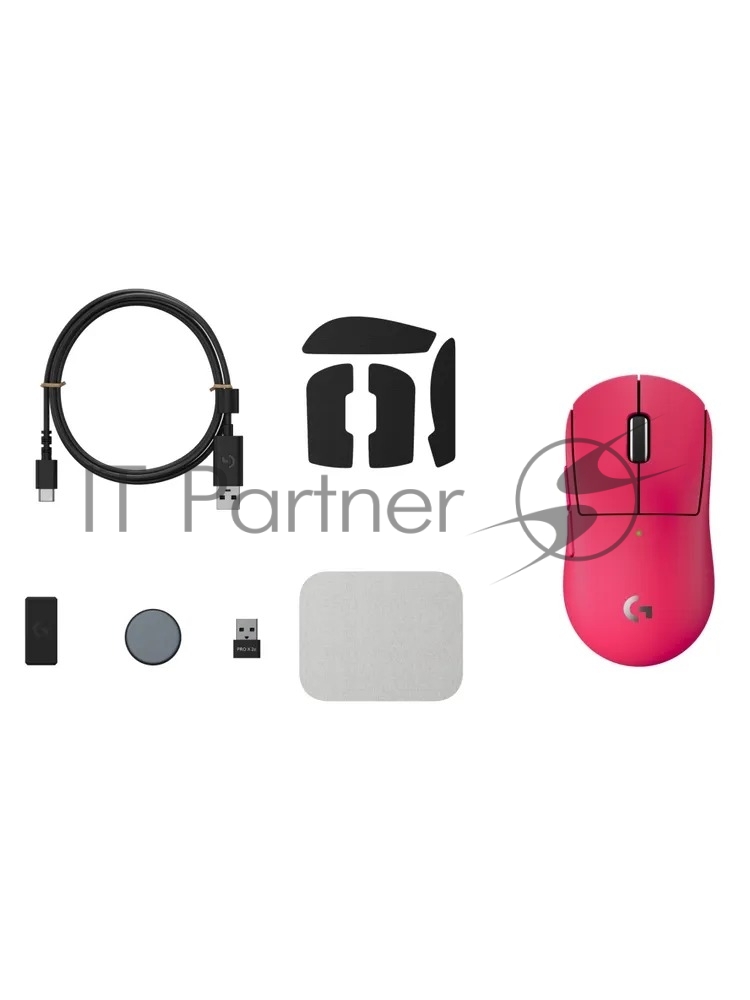 Мышь игровая беспроводная Logitech G PRO X Superlight 2C Pink (910-007549) 1
