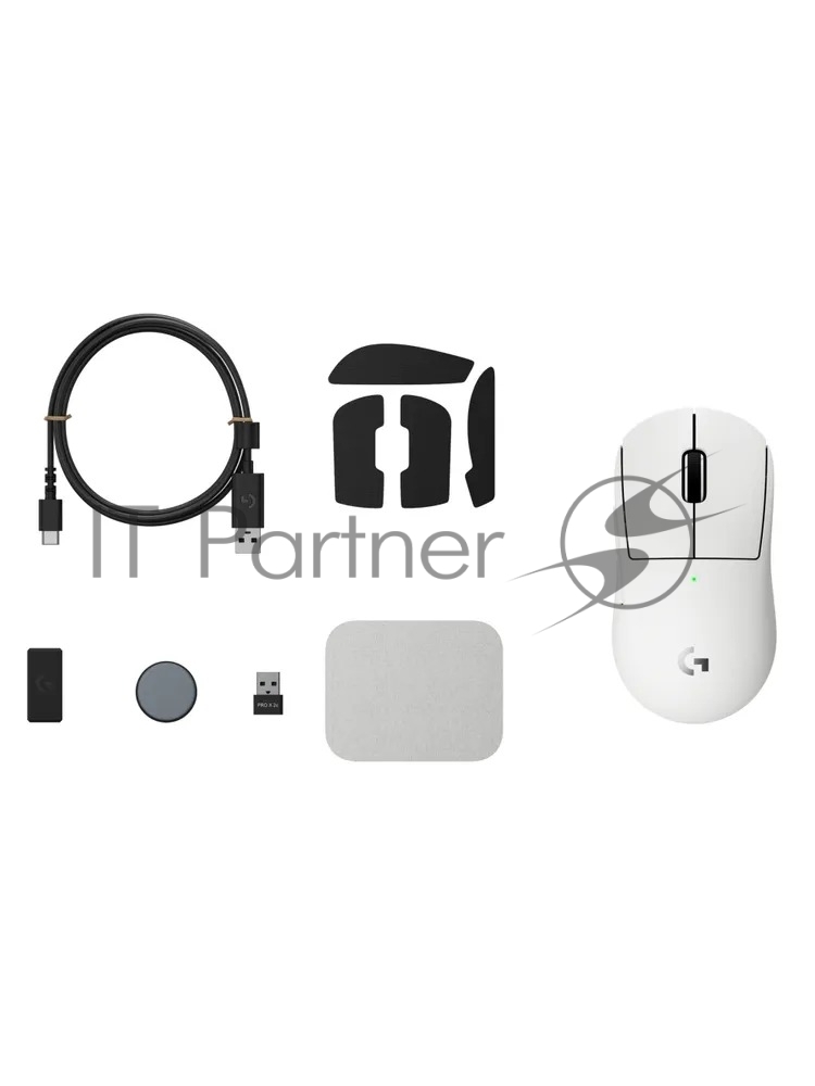 Мышь игровая беспроводная Logitech G PRO X Superlight 2C White (910-007542) 1