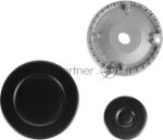 Газовая варочная панель Maunfeld EGHE.43.3STS-EB 6