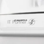 Холодильник Maunfeld MFF185SFW белый двухкамерный 213/104л морозилка снизу 6