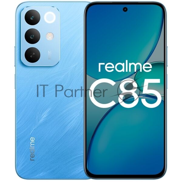 Смартфон Realme C85 RMX5566 8/256Gb, синий 1