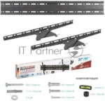 Кронштейн для телевизора Arm Media PLASMA-2 черный, 32"-90" макс. 55 кг, настенный, наклон 5