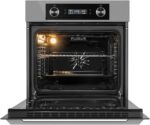 Шкаф духовой электрический Maunfeld AEOH60102S, 60л, дверца с 3 стеклами, нержавеющая сталь 2